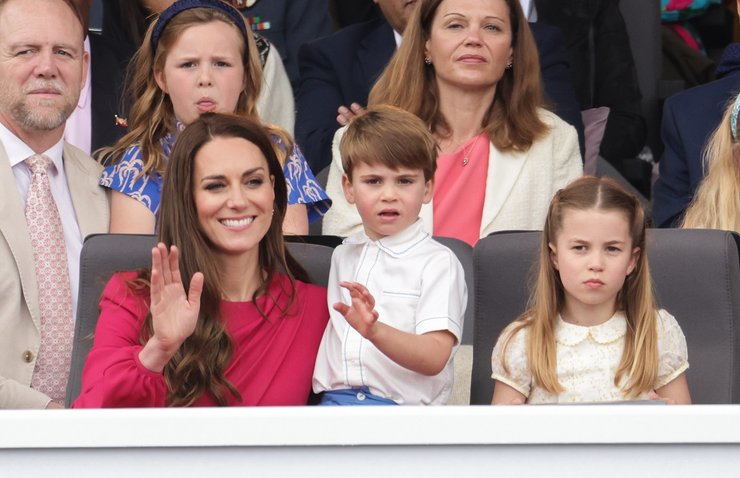 Кейт Миддлтон с детьми