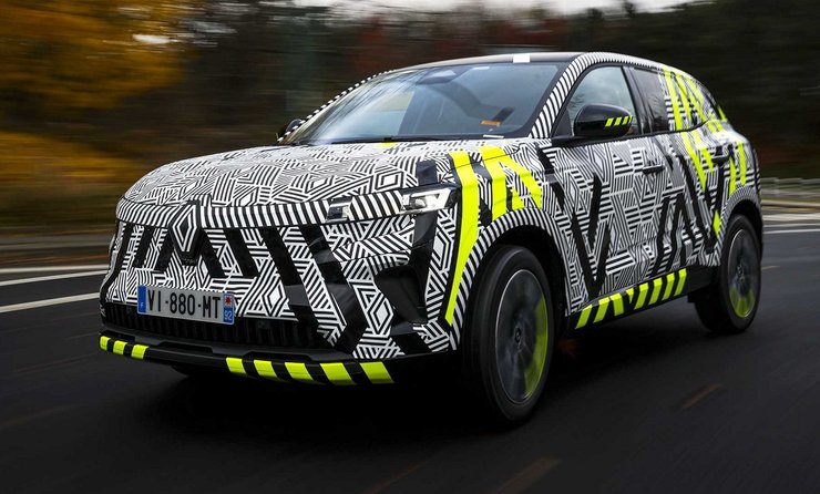 Салон Renault Austral, Renault Austral, Renault Austral 2022, новый Renault Austral, кроссовер Renault Austral