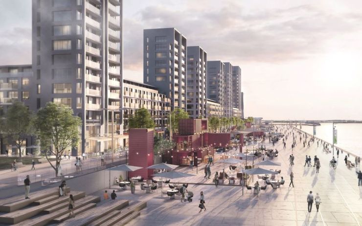 Доступное жилье, недвижимость, дома по низкой цене в Великобритании, город будущего, новостройки, город будущего