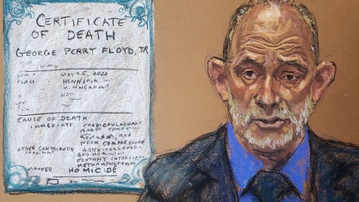 Дэвид Фаулер, США, Миннеаполис, Джордж Флойд, Суд, Причина смерти