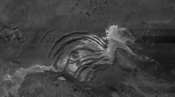 Марс, вода, дятел