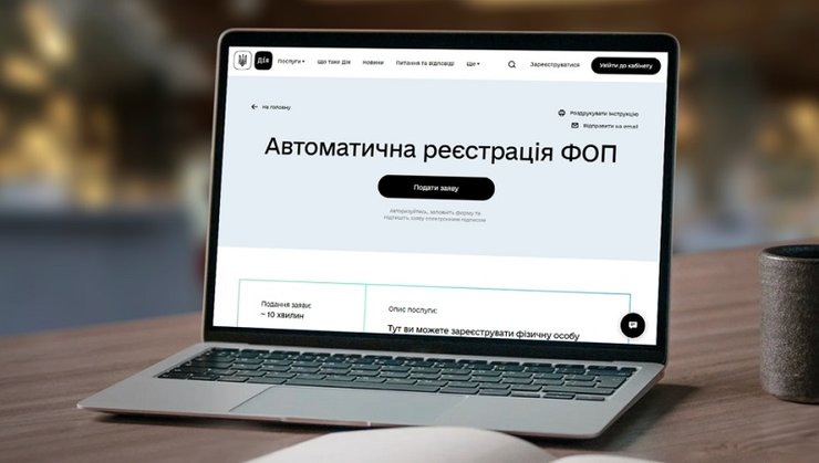 ФОП відкривається за спрощеною системою