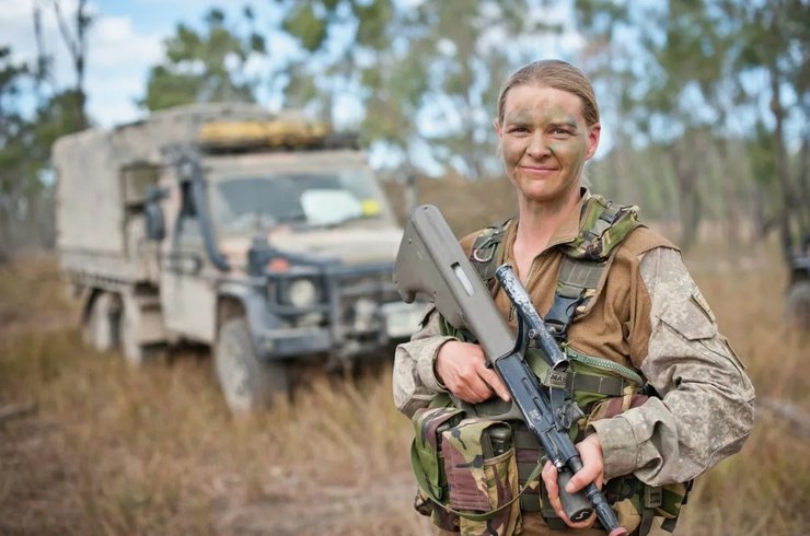 військовослужбовець армії Австралії, Жінки в армії