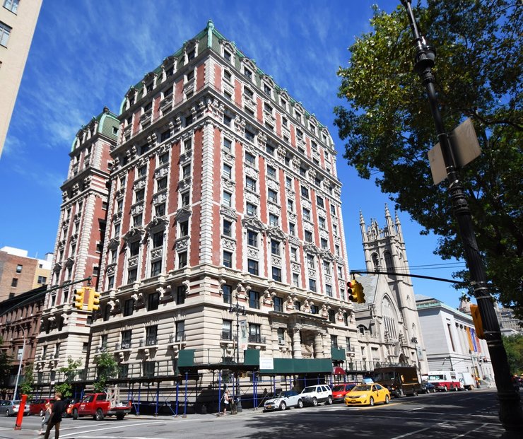 Майкл Дуглас, Кэтрин Зета-Джонс, квартира, пентхаус, нью-йорк, здание кенилворта