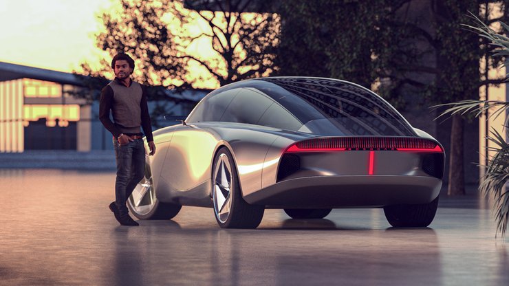 новый Qoshqar GT Vision 1, спортивный автомобиль, казахский автомобиль, казахский электромобиль