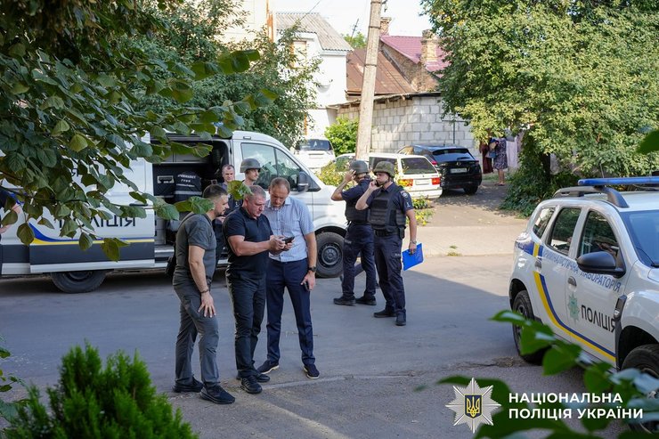 взрыв в Национальной полиции