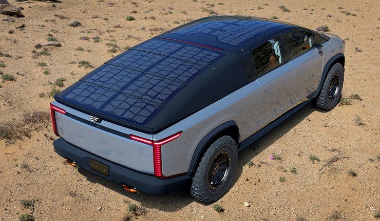 Edison Future EF1-T, Edison Future EF1, электрический пикап, китайский пикап, Edison Future EF1-V