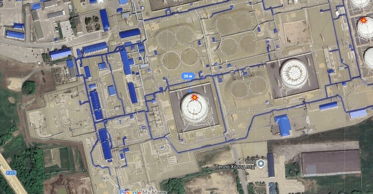 Фото території нафтоперекачувальної станції "Тихорецька"