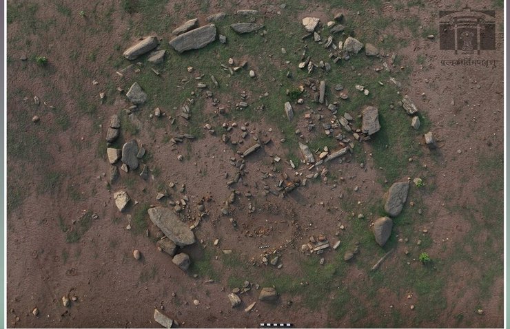 каменный круг, индия, мегалиты, археологи, археология, археология, раскопки, открытия