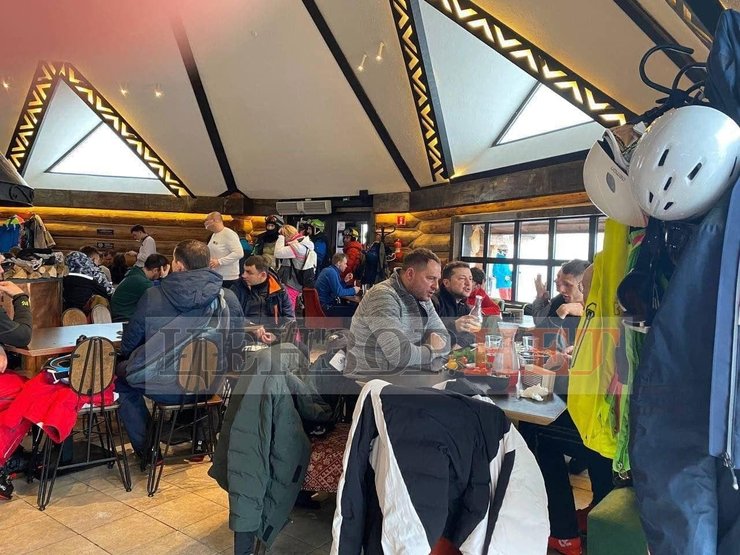 Ермак, Зеленский, Демченко, Буковель, ресторан