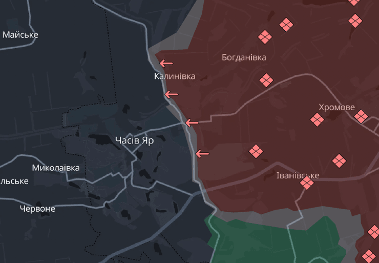 Карта бойових дій