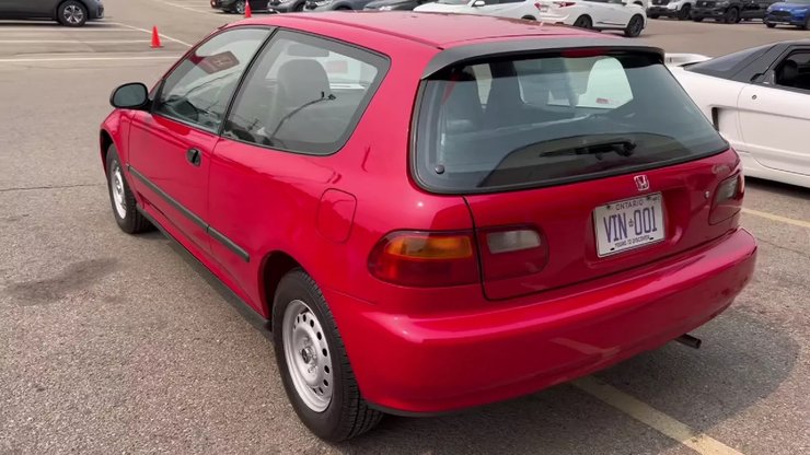 Хонда Сівік 1992, Honda Civic 1992, Honda Civic, капсула часу, Honda Civic DX