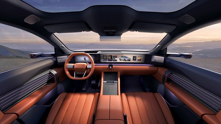 салон Audi E7X
