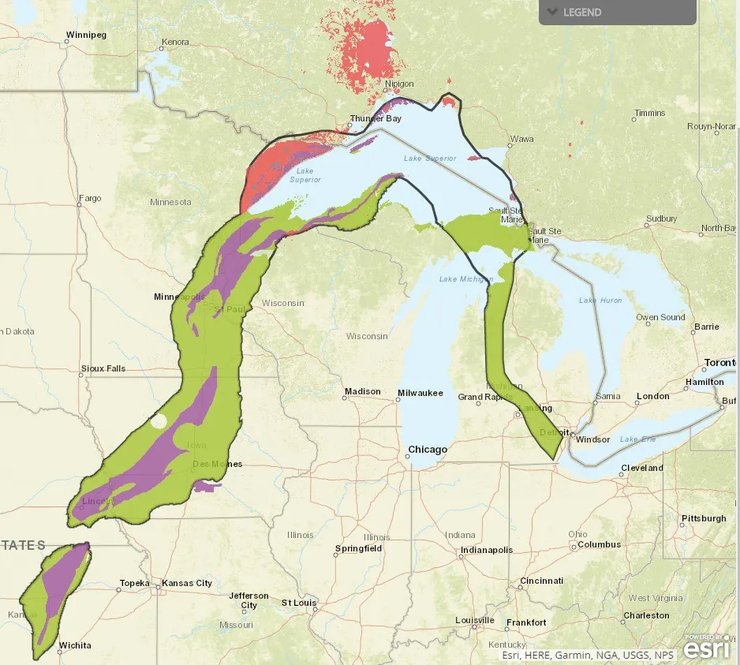 северная америка трещина