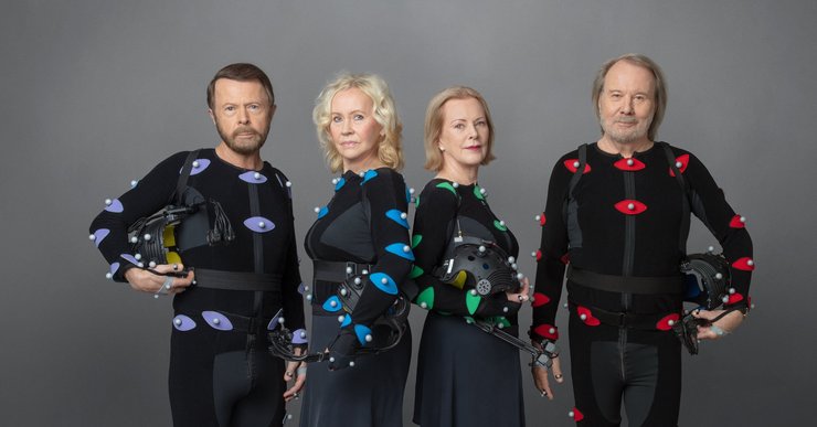 АВВА, съемки, аватары