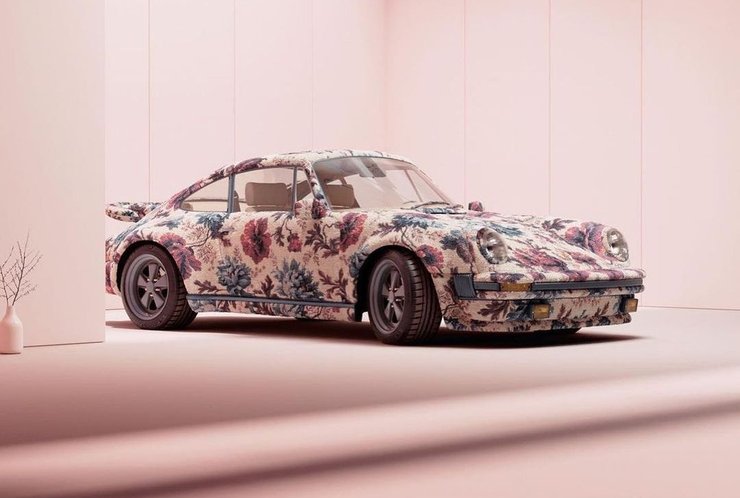 Порше 911 Турбо, арт-объект, Porsche 911 Turbo, Porsche 911