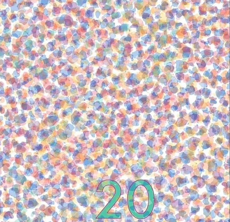 цифра оптическая иллюзия