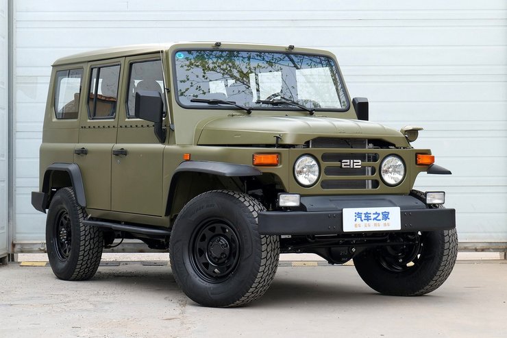 BAW BJ212, новый BAW BJ212, китайский внедорожник, китайский внедорожник