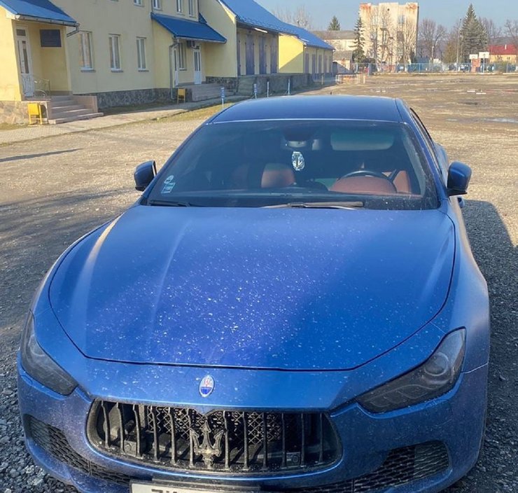 Конфискованное авто, Maserati Ghibli, Maserati Ghibli 2013