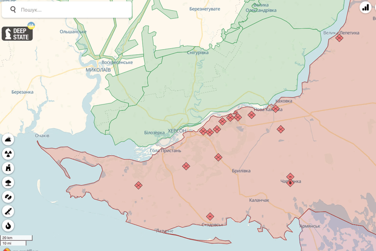 Левобережье Днепра