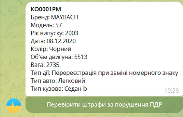 база номерів авто