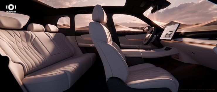 салон Changan Nevo, Changan Nevo, новый Changan Nevo C798, кроссовер Changan, кроссовер Changan