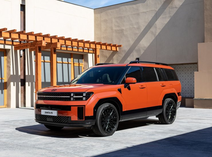 Hyundai Santa Fe, новые автомобили, авто 2023 года, автомобильные новинки