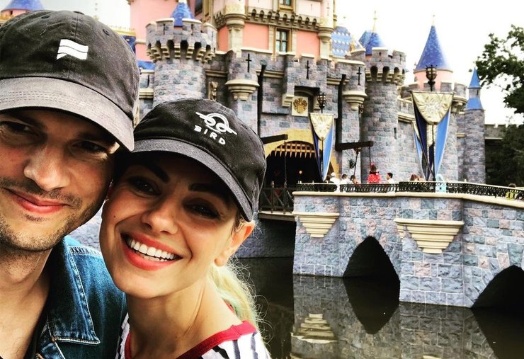 Мила Кунис и Эштон Кутчер