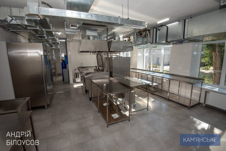 Харчоблок у ліцеї Кам'янського