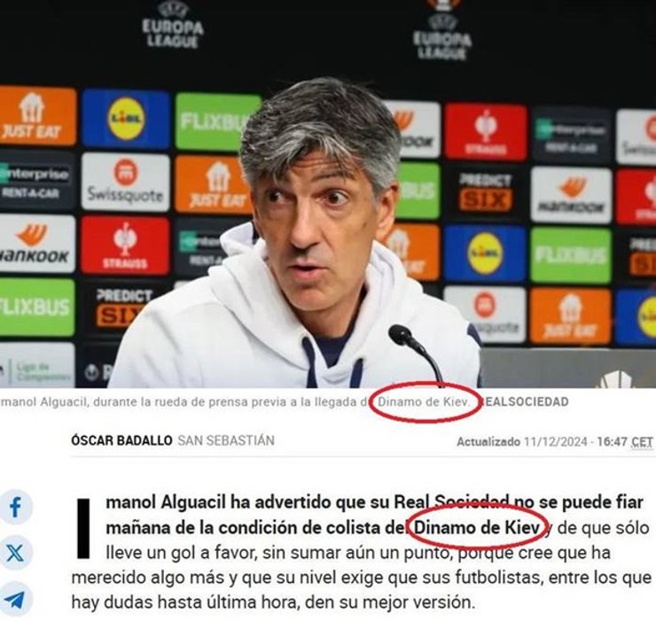 Ошибки издания Marca