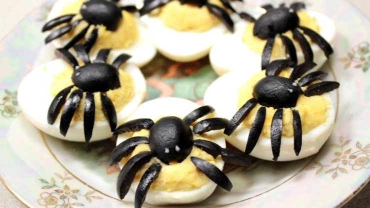 Хэллоуин рецепты снеки