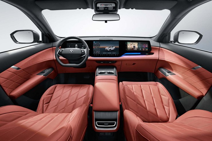 салон Changan CS75 Plus, Changan CS75, новый Changan CS75, новый Changan CS75, кроссовер Changan