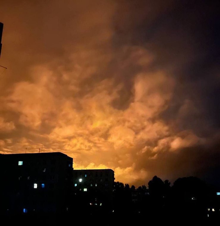 Кременчуг после российского обстрела