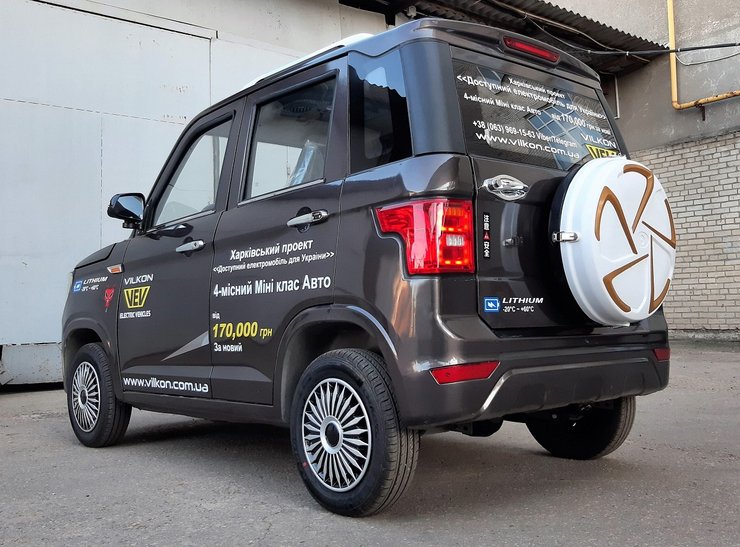 Електромобіль Lulida, український електромобіль, електричний кросовер