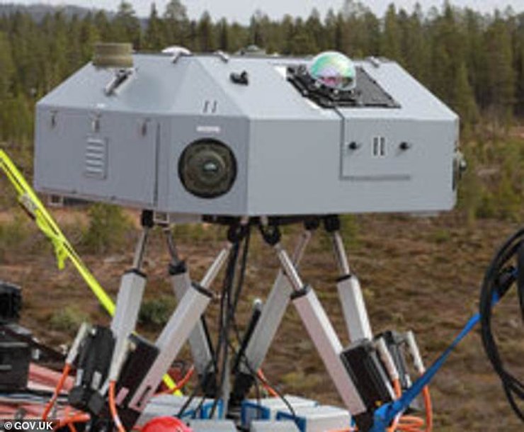 лазерная система, лазер, британия