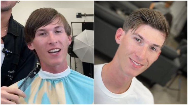 Прически для мужчин и парней худощавых с ромбовидным лицом