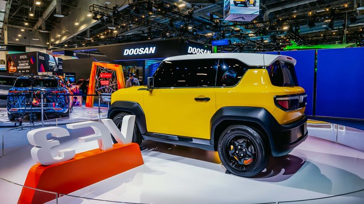 VinFast VF3, новый VinFast VF3, электромобиль VinFast, вьетнамский электромобиль