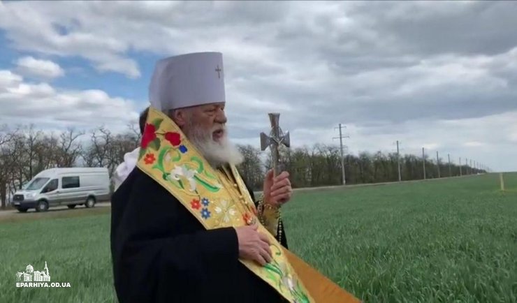 Одесская епархия УПЦ МП совершила молебное песнопение о дожде