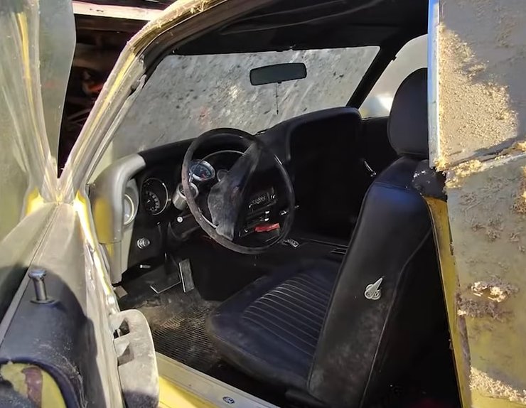 Салон Ford Mustang 1969 года