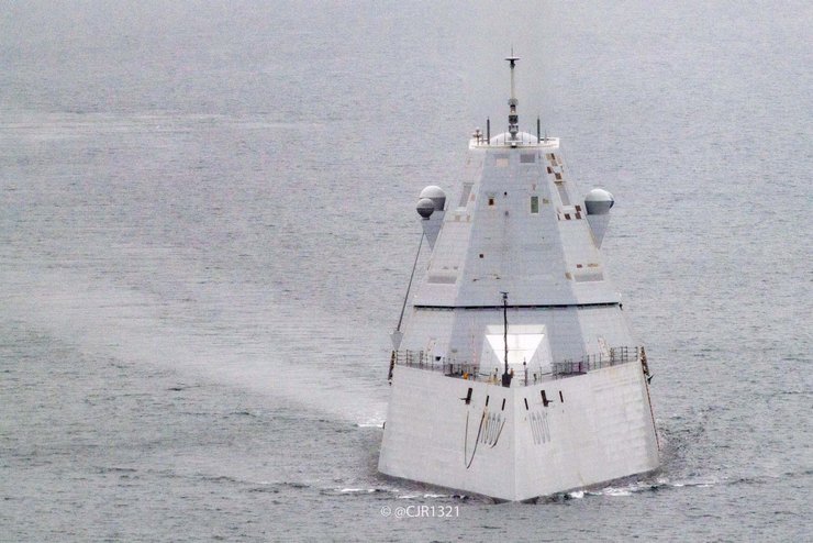 zumwalt, как обмануть радар