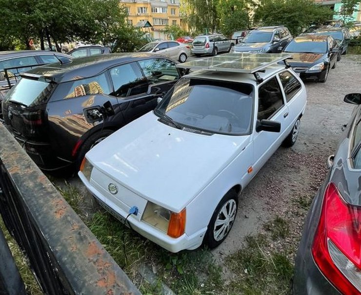 электромобиль ЗАЗ, тюнинг Таврии, тюнинг заз, тюнинг ЗАЗ-1102, кабриолет Таврия, Заз-1102 Таврия, электромобиль Таврия, спорткар таврия