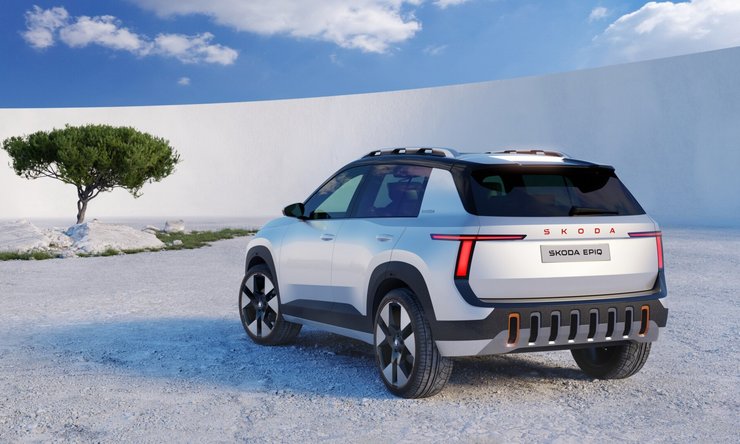 электромобиль Skoda Epiq, Новый Skoda Epiq, Skoda Epiq 2025, Skoda Epiq, кроссовер Skoda, электромобиль Skoda