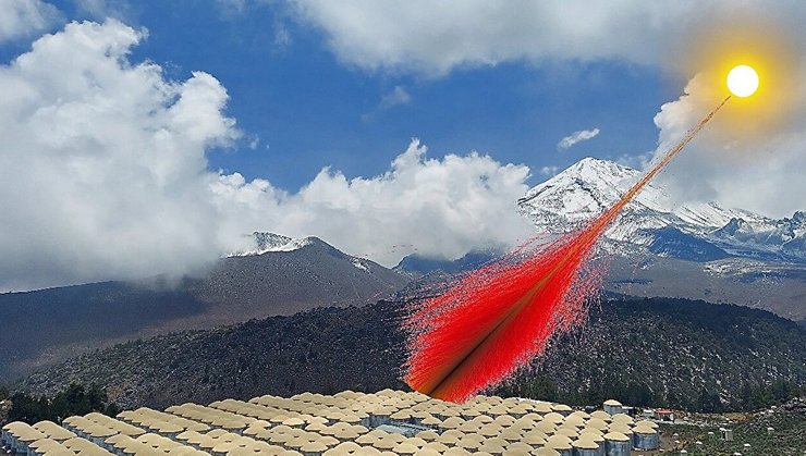 Солнце, излучение