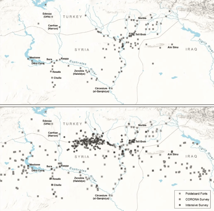 Римські форти, сирійський степ, Римська імперія, Дартмутський коледж, історичне відкриття, антична історія, римські кордони, торгові шляхи, археологічні знахідки
