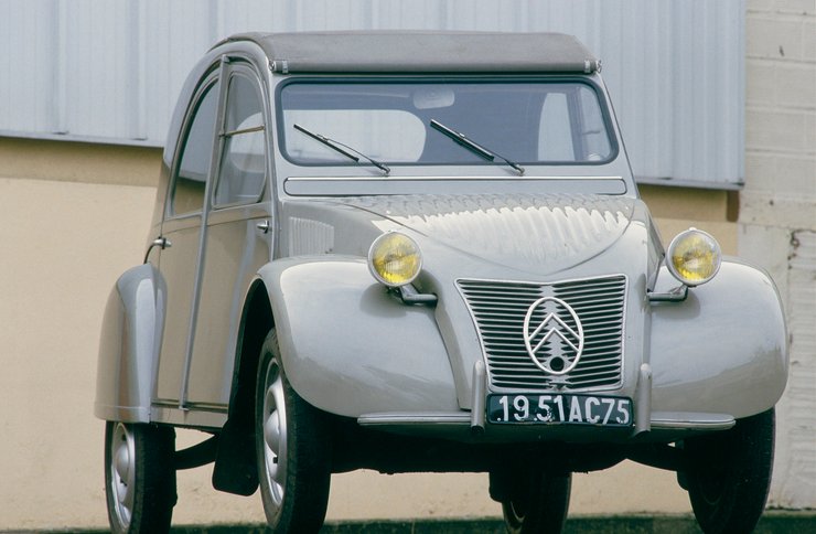 Citroen 2CV, история Citroen 2CV, старый Citroen, Citroen Mehari