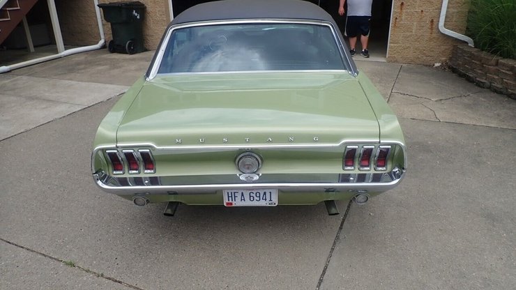 Ford Mustang Cobra Jet, Ford Mustang 1968, Ford Mustang, капсула времени