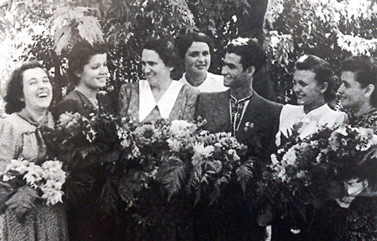 Григорий Чапкис, хореограф, танцор, Чапкис в молодости, ретро фото