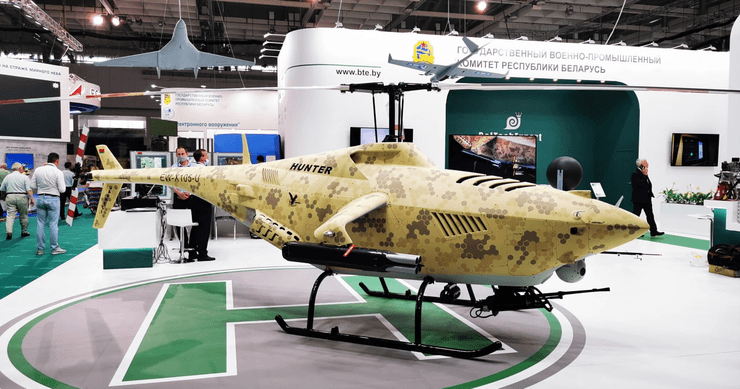 безпілотник-вертоліт, Вертоліт-БПЛА Hunter, бпла хантер, безпілотники військового класу