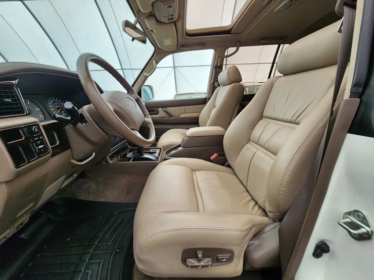 салон Toyota Land Cruiser, Toyota Land Cruiser, Toyota Land Cruiser 1997, капсула времени