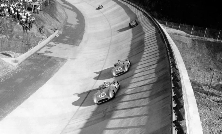 Гран-при Италии 1954, Mercedes W196 1954, Mercedes W196, Mercedes W196 R Stromlinienwagen, болид Mercedes